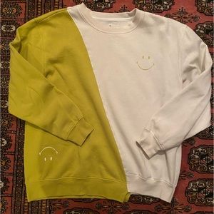 Urban outfitters brand Desert Sun color block crew neck